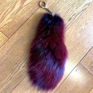 Raccoon Tail Bag Accessory
